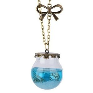 🐚 Mermaid tears orb necklace